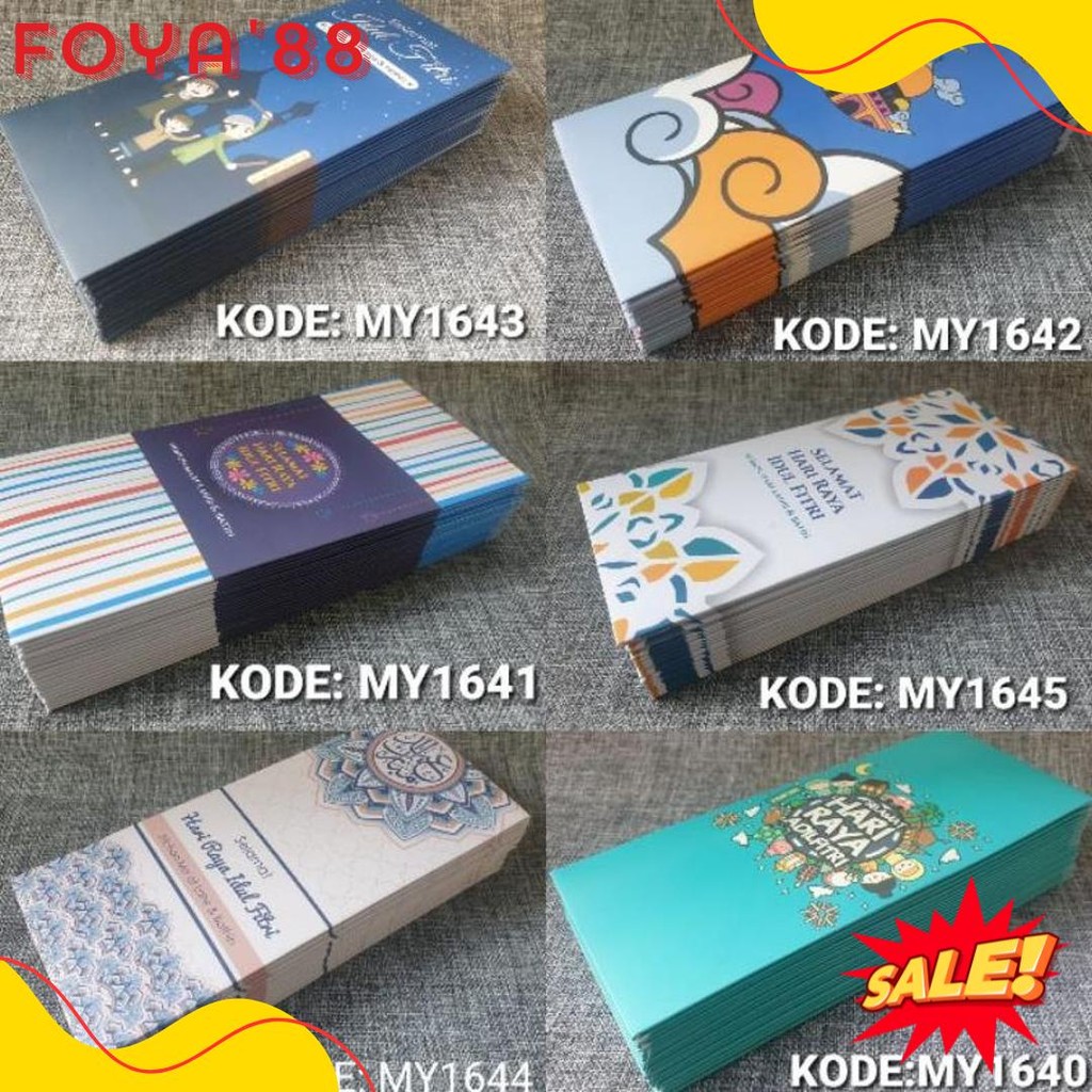 

New Amplop Lebaran Exclusive, Ampau Idul Fitri Gift Thr, Amplop Lebaran Unik Mewah Berkualitas Flash Sale! Diskon Hingga 70%