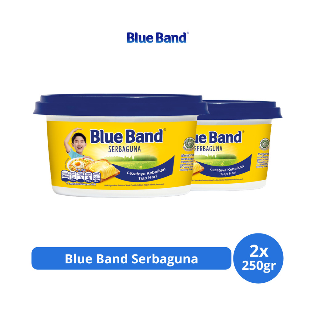 

Blue Band Serbaguna 250gr x 2 pcs