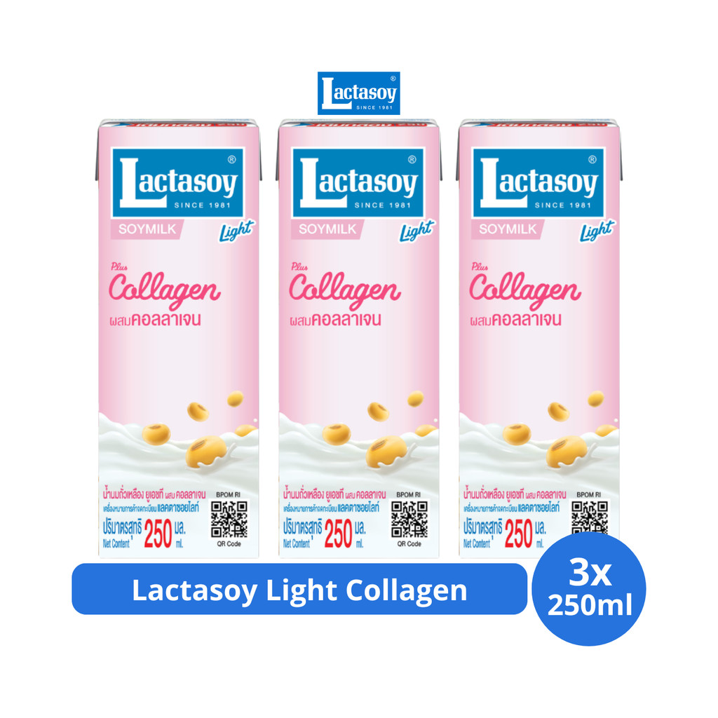

Lactasoy Light Collagen 250ml x 2 pcs