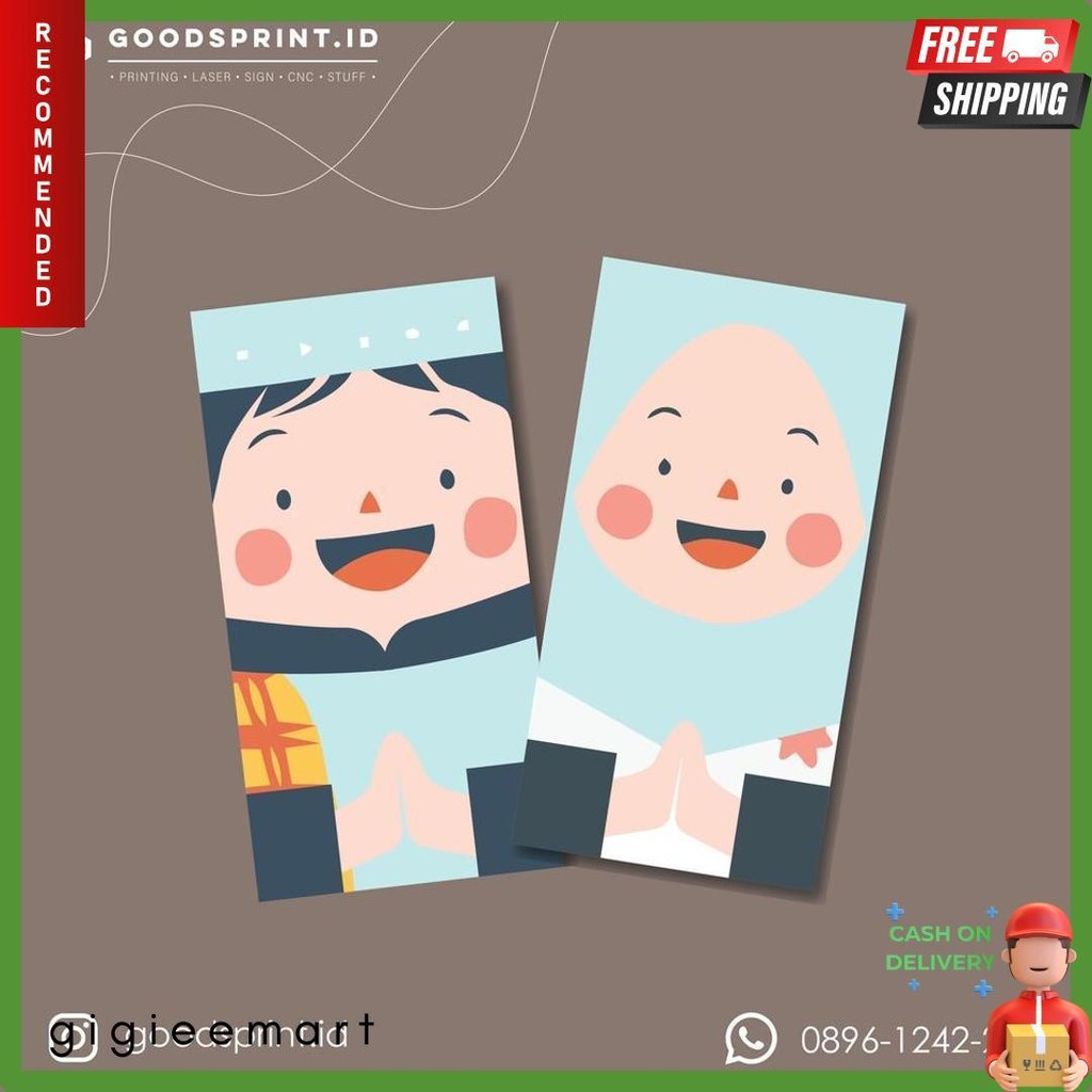 

6 Pcs Amplop Lebaran Idul Fitri Lucu / Amplop Thr Lebaran Karakter Anak Ready Stock Flash Sale! Diskon Hingga 70%