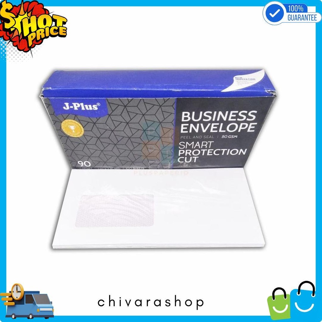 

Jplus - Amplop Putih Jendela Kiri No.90 Biru - Pack Flash Sale! Diskon Hingga 70%