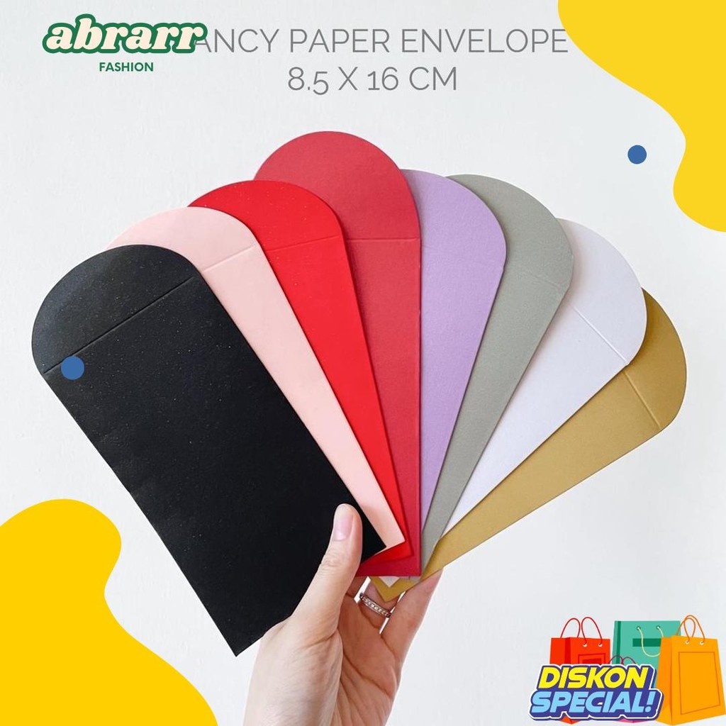 

1 Pack Isi 5 Amplop Uang Angpao Angpau Polos Putih Hitam Merah Wedding Nikah Pernikahan Lebaran Seserahan Diskon