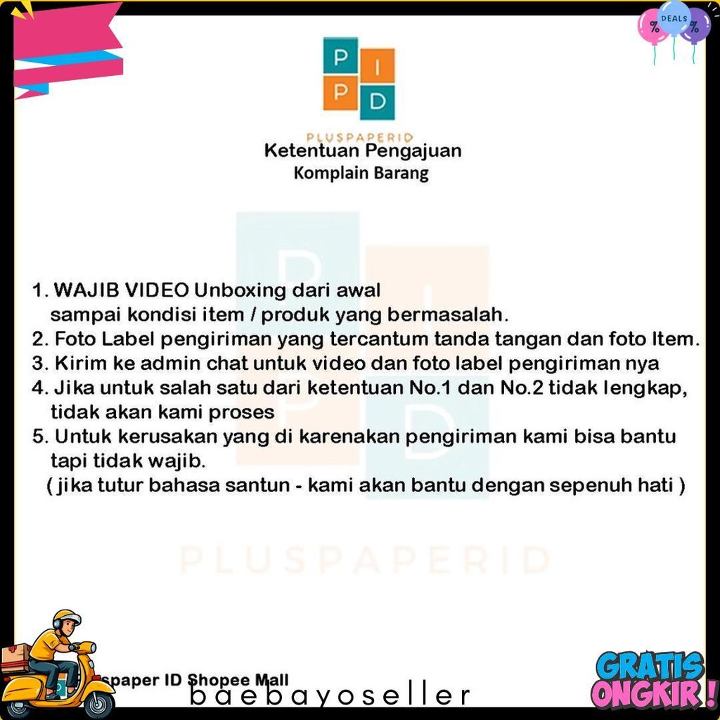 

Jplus - Amplop Putih Jendela Kiri No.90 Biru - Pack Terlaris! Produk Ini Banyak Dicari