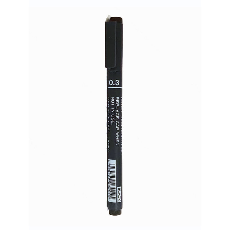

Gramedia Pettarani - Snowman-Drawing Pen 0.3 Warna Hitam