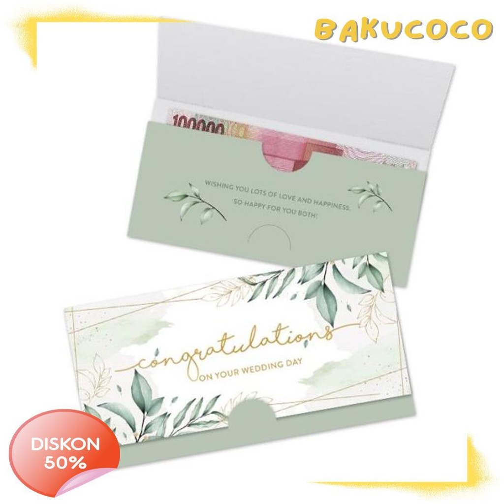 

2In1 Amplop & Kartu / Cardvelope Wedding Harvest - Eternal Wedding Terlaris! Produk Ini Banyak Dicari