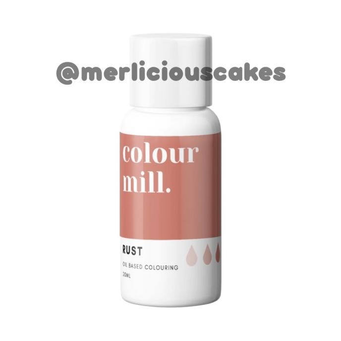 

@#@#@#] Colour Mill Rust 20 ml Oil Based Colouring