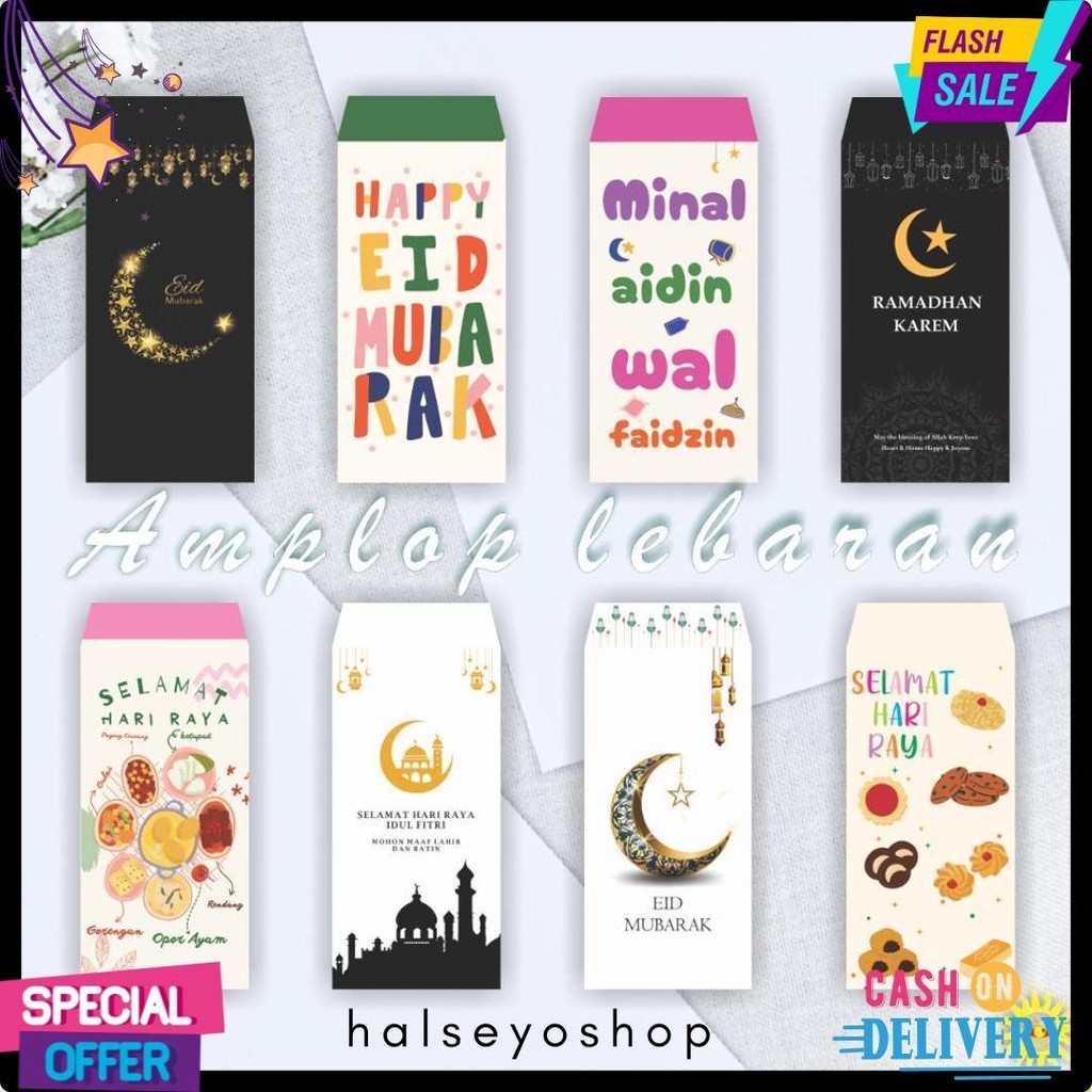 

50 Angpao Lebaran Idul Fitri / Amplop Lebaran 2025 Terlengkap Dan Termurah