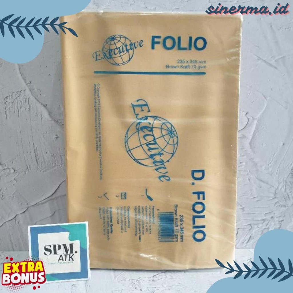 

( 100 Pcs ) Amplop Coklat Folio Executive Khusus Instant/Sameday Flash Sale! Diskon Hingga 70%