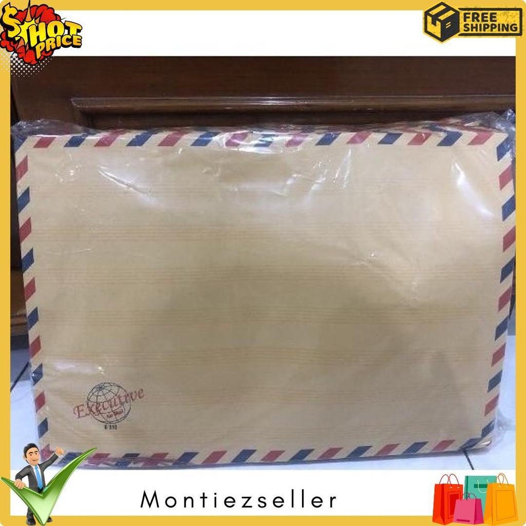 

[50 Pcs] Amplop Coklat Folio Tali Airmail 310 Executive Diskon