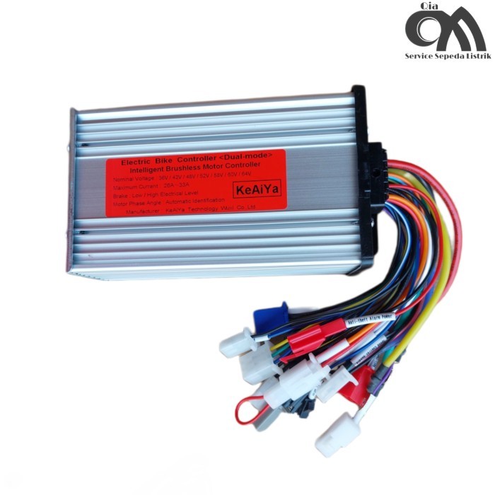 Controller 48V/60V 500 Watt - 1000 Watt Brushless Sepeda Listrik