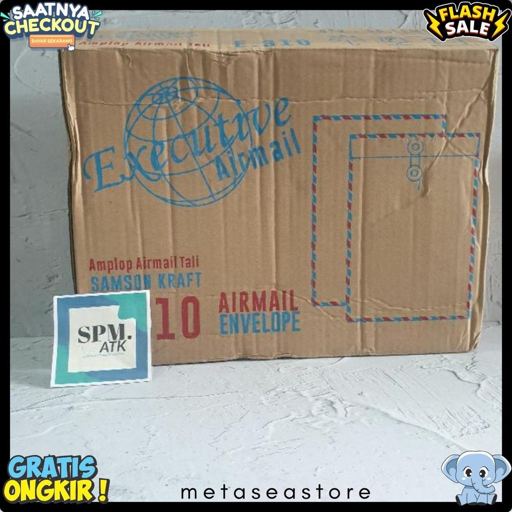 

Amplop Tali 310 Airmail Executive Diskon