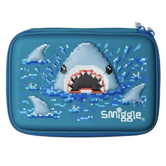

Termantab] SMIGGLE PENCIL CASE HARDTOP BEYOND SHARK KOTAK PENSIL SMIGGLE SHARK