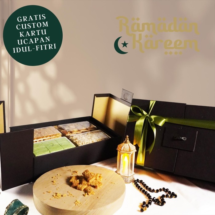 

PARCEL HAMPERS 4 KUE KERING PREMIUM COOKIES PARSEL RAMADHAN LEBARAN