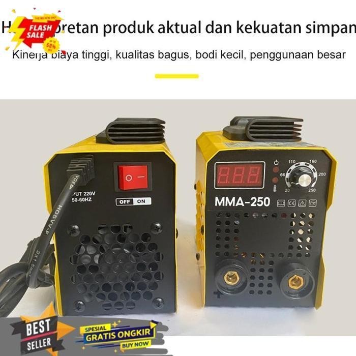TERBAIK MESIN LAS  INVERTER MESIN LAS LISTRIK 450 WATT MMA 120A  IGBT 450 WATT / MESIN LAS MINI / ME