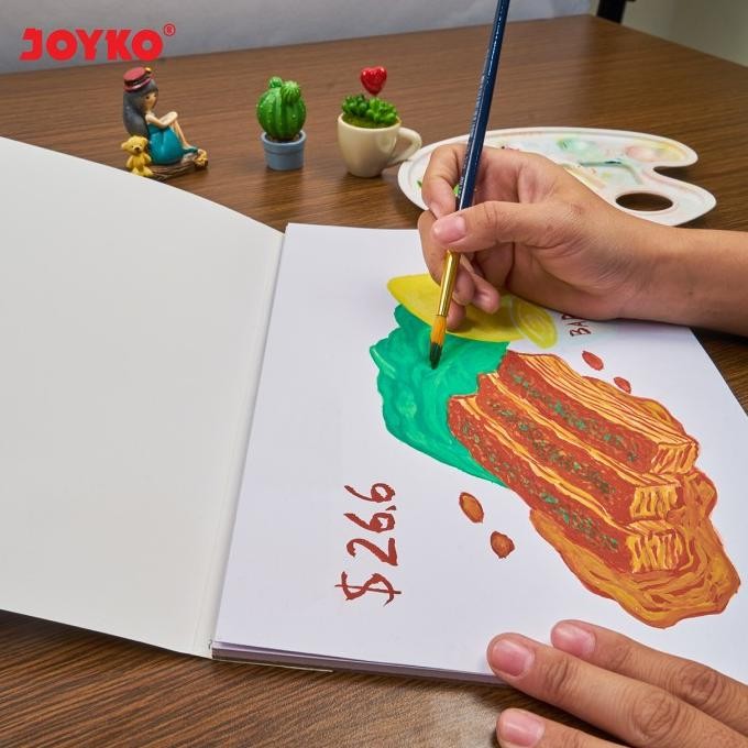 

Joyko Watercolour Pad A4 / Buku Cat Air & Akrilik PAD-2000