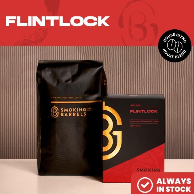 

Flintlock Blend (Specialty Coffee - Espresso Roast) - Smoking Barrels