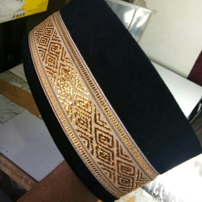 Peci Songkok Hitam Khas Aceh New Best Quality Asli 100% Original