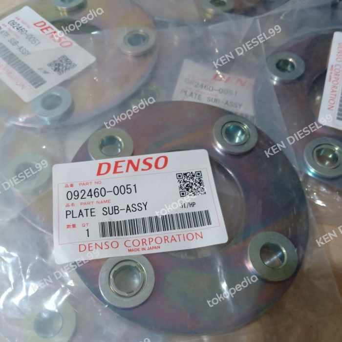 TERLARIS PLATE COUPLING 6D125 ND092460-0051 / 092460-0051 PLATE ASLI DENSO