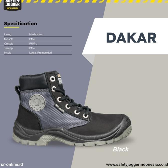 Sepatu Safety Safety Jogger Dakar S3 Terlaris