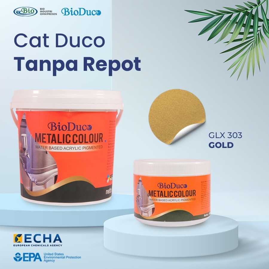 

Bioduco Metalic Colour Gold 800 gram