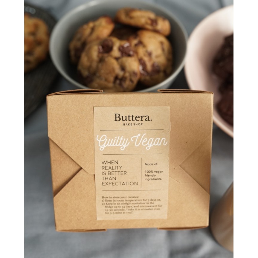 

BUTTERA GUILTY VEGAN COOKIES