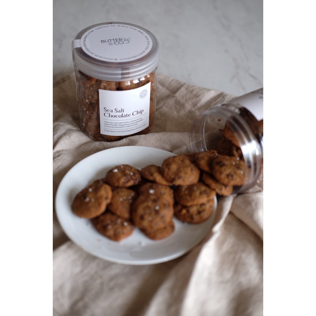 

SEA SALT CHOC CHIP COOKIES - POUCH (150 G)