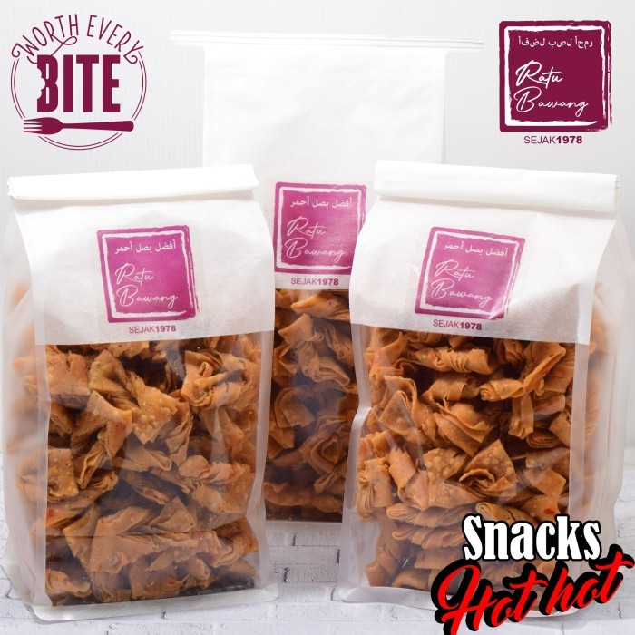 

KERIPIK KUE BAWANG PITA TERENAK TERENYAH TERWANGI TERBAIK - ORIGINAL