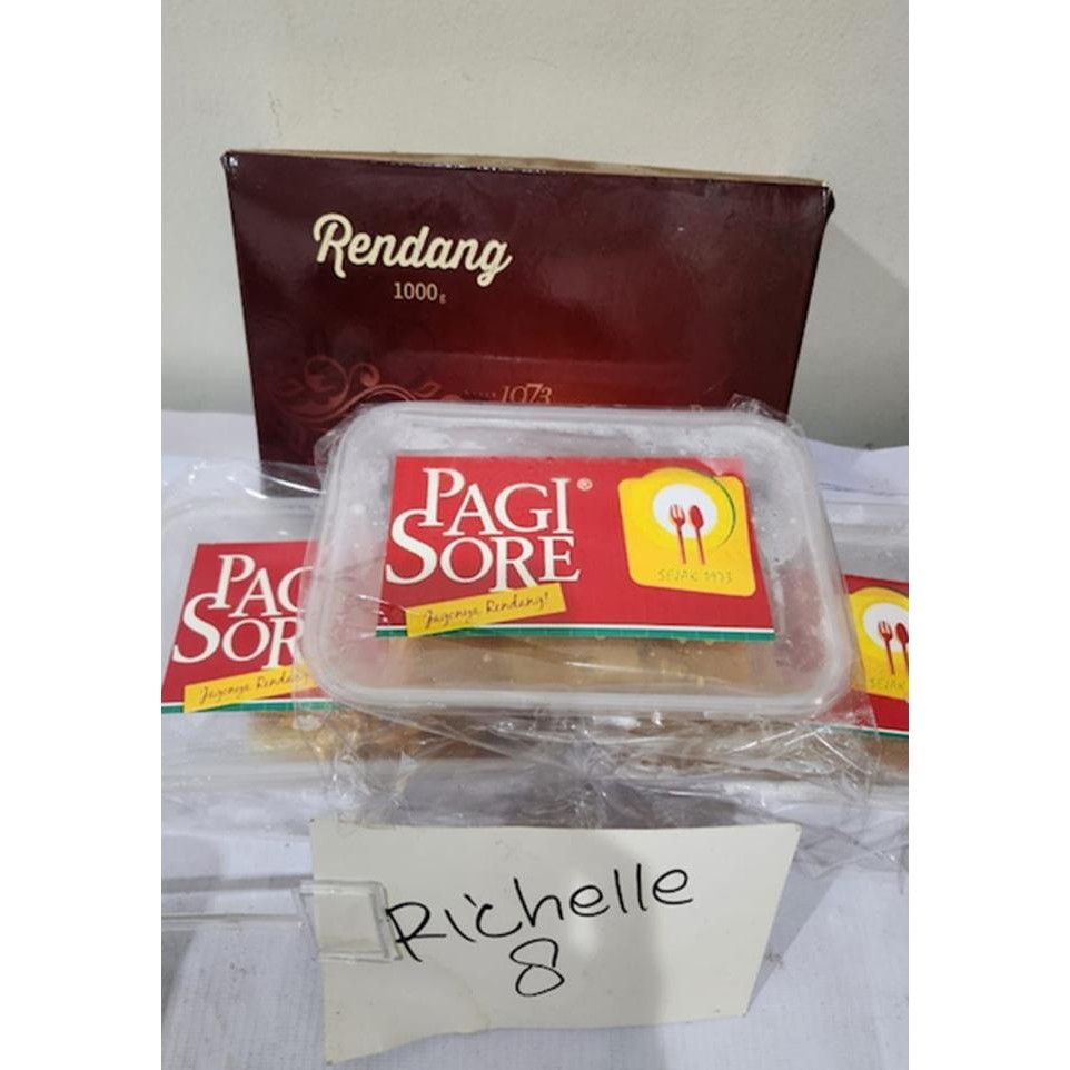 RENDANG "PAGI-SORE" ASLI MASAKAN PADANG