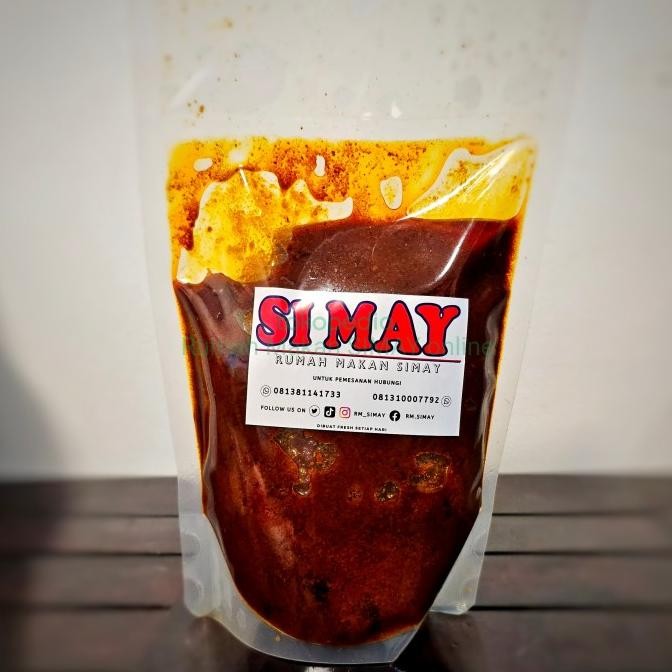 

Rendang daging Juara SIMAY ukuran 1/2kg