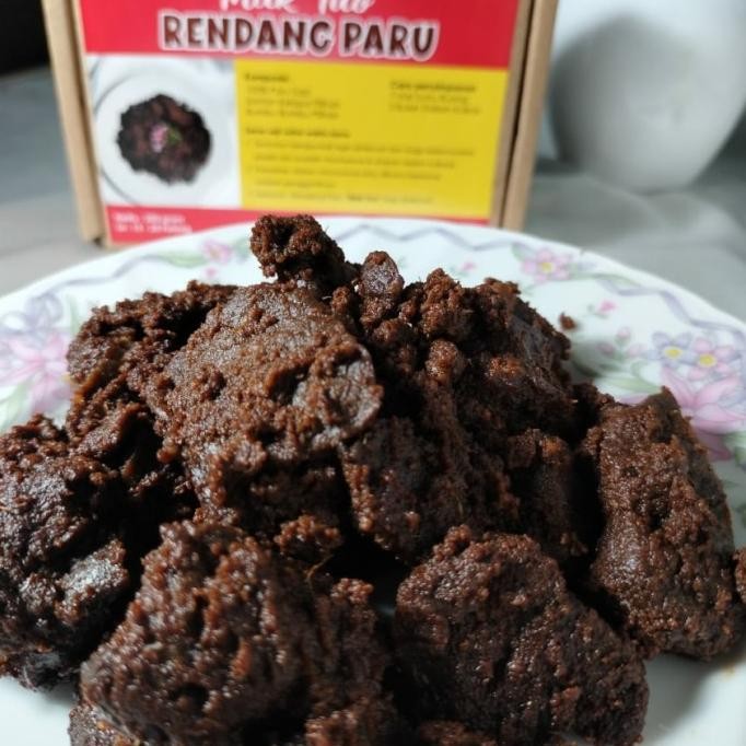

Rendang Paru Rendang Kering Hitam Mak Tuo