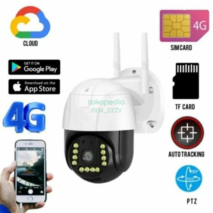 Camera outdoor 4G sim card cctv wireless waterproof PTZ CCTV ENC
