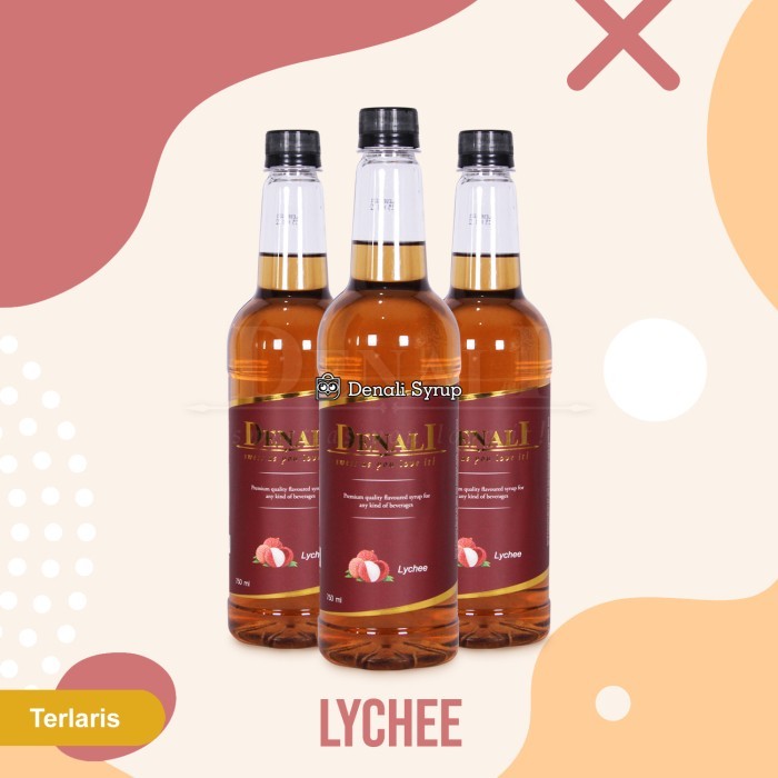 

Denali Syrup Lychee Flavour 750ml Sirup Denali Rasa Leci 750 ml