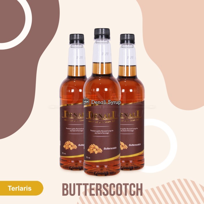 

Denali Syrup Butterscotch 750ml Sirup Denali Butter Scotch 750 ml