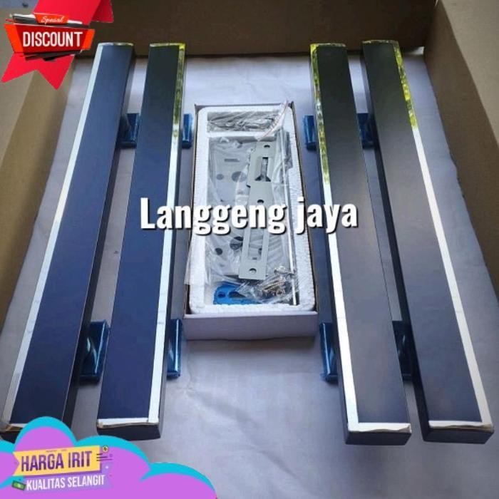 TODAY PAKET MURAH 4 BATANG+ BODY KUNCI 45CM,60CM,80CM HANDLE PINTU RUMAH GAGANG PINTU MINIMALIS PEGA