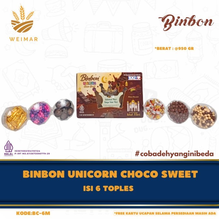 

WEIMAR BINBON UNICORN CHOCO CROWN