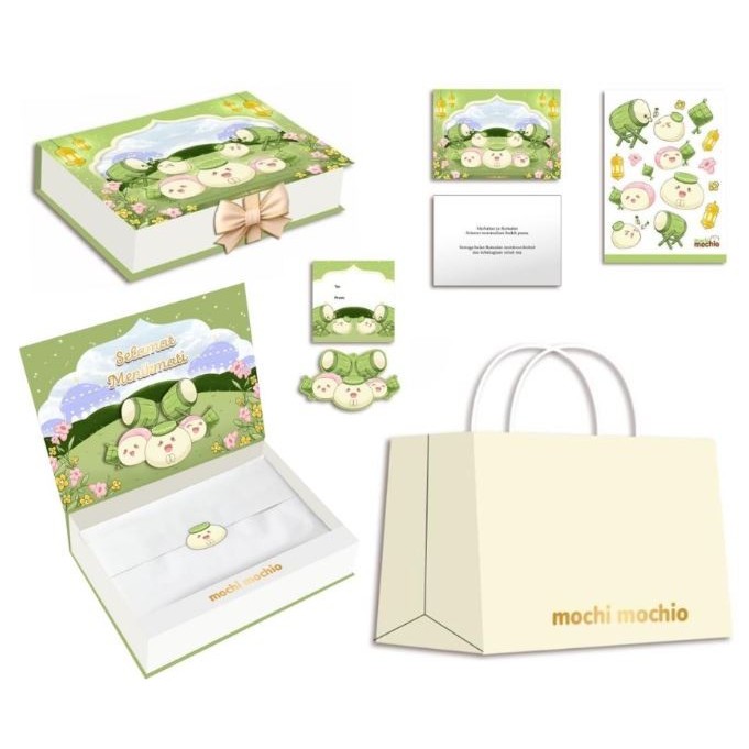 

TETSIN MOCHI MOCHIO - HAMPERS IDUL FITRI MOCHI TRADISIONAL 12 PCS