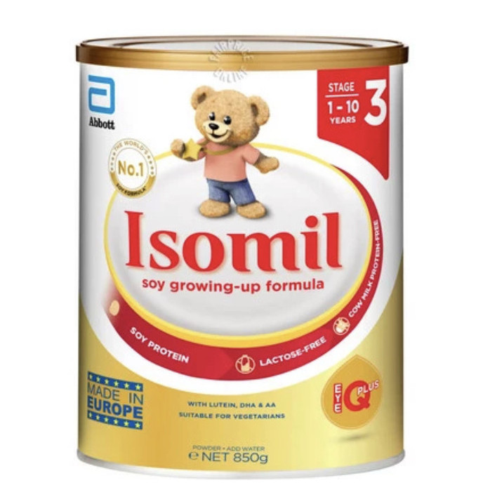 

Abbott Isomil Growing Up Soy Milk Formula Step 3 850g Singapore