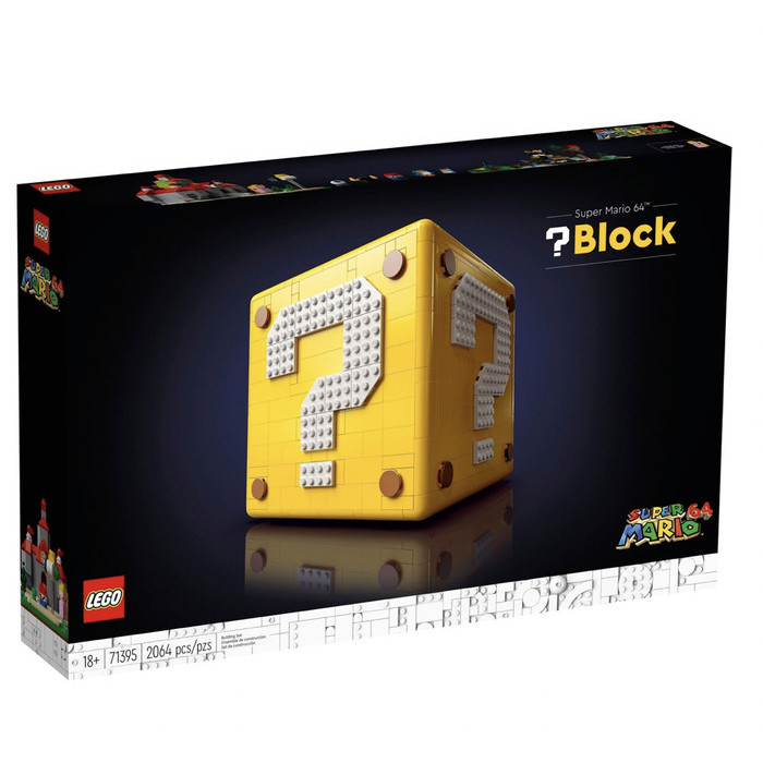 

LEGO 71395 Super Mario 64 Question Mark Block SEALED BOX