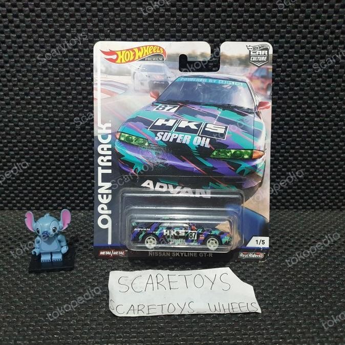 FORSALE HOT WHEELS NISSAN SKYLINE GTR HKS OPEN TRACK PREMIUM