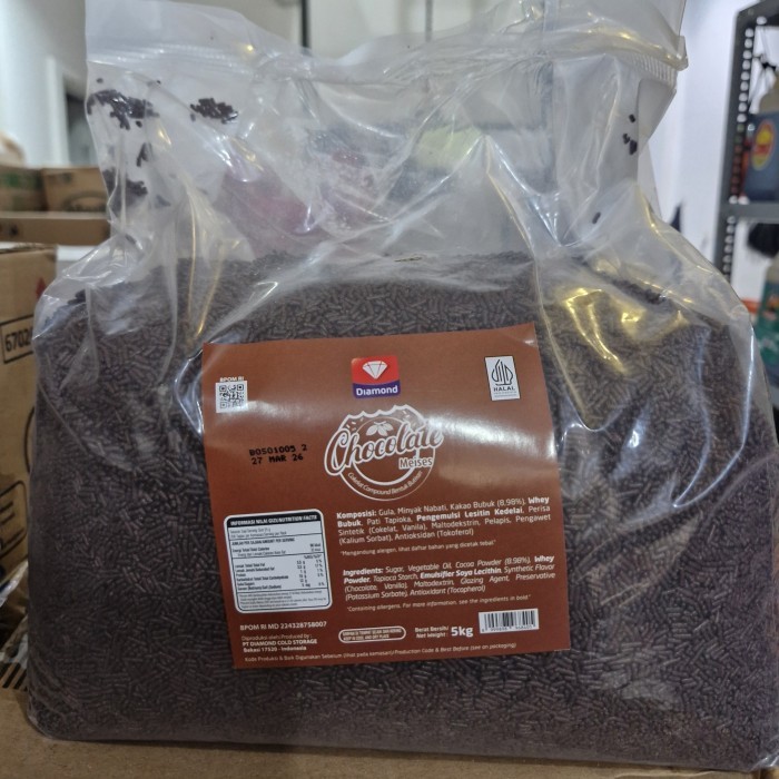 

MESES COKLAT DIAMOND 1 KG RE PACK DARI 5KG