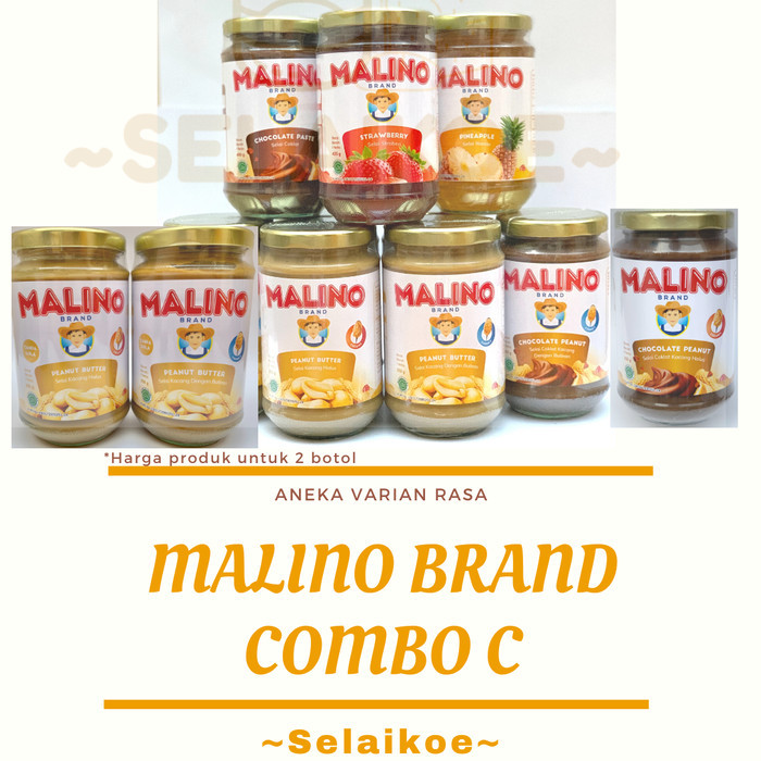 

SELAI MALINO BRAND - PROMO COMBO C - ANEKA RASA