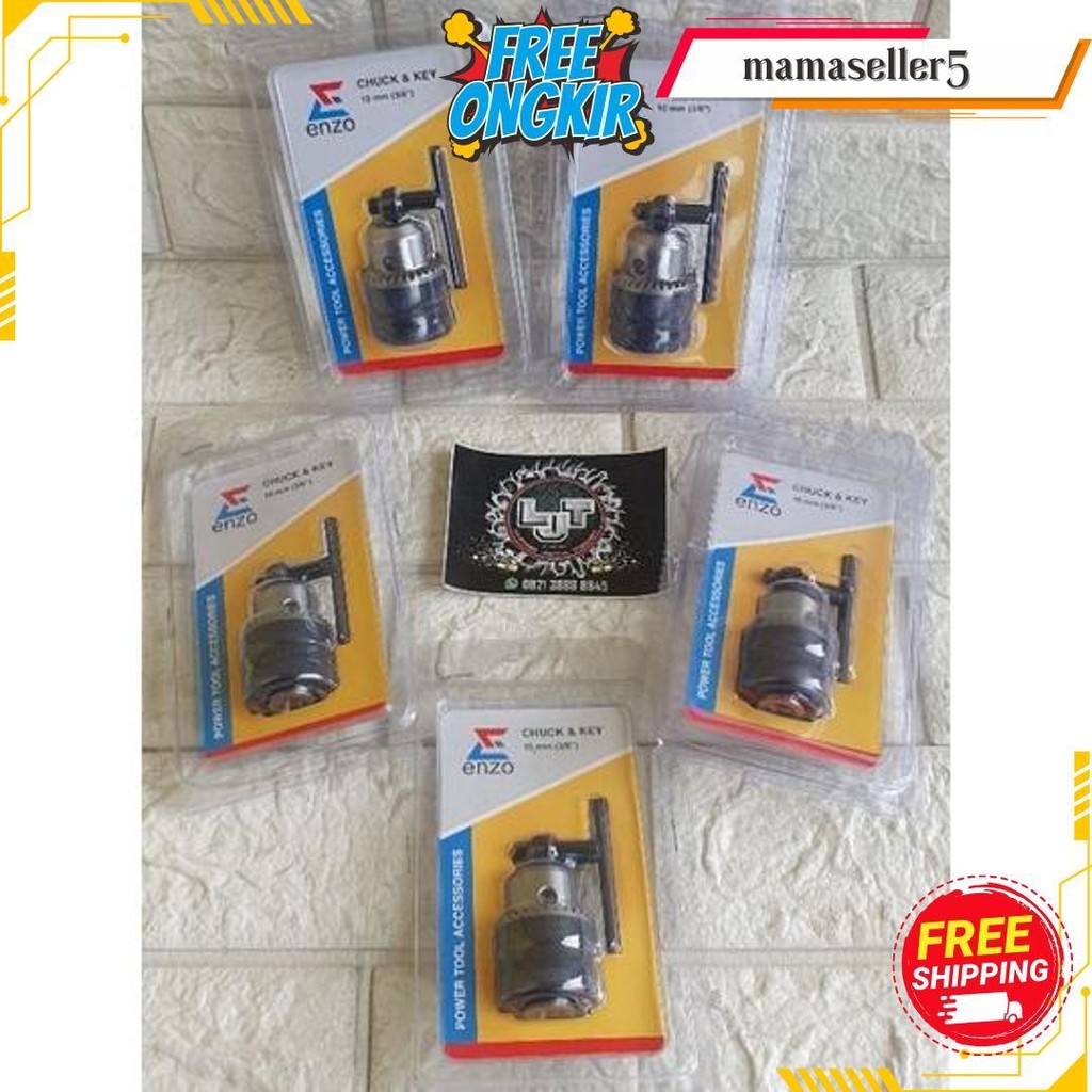 Kepala Bor Cas/Listrik Kepala Bor 10 Mm Cordless/Kepala Bor Baterai 10Mm Keyless/Kepala Bor 10Mm/13M