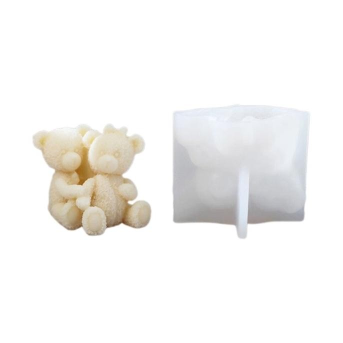 

HARGA KHUSUS SELAN CUTE LOVERS BEAR EPOXY RESIN CETAKAN MEMBUAT SABUN MELT RESIN