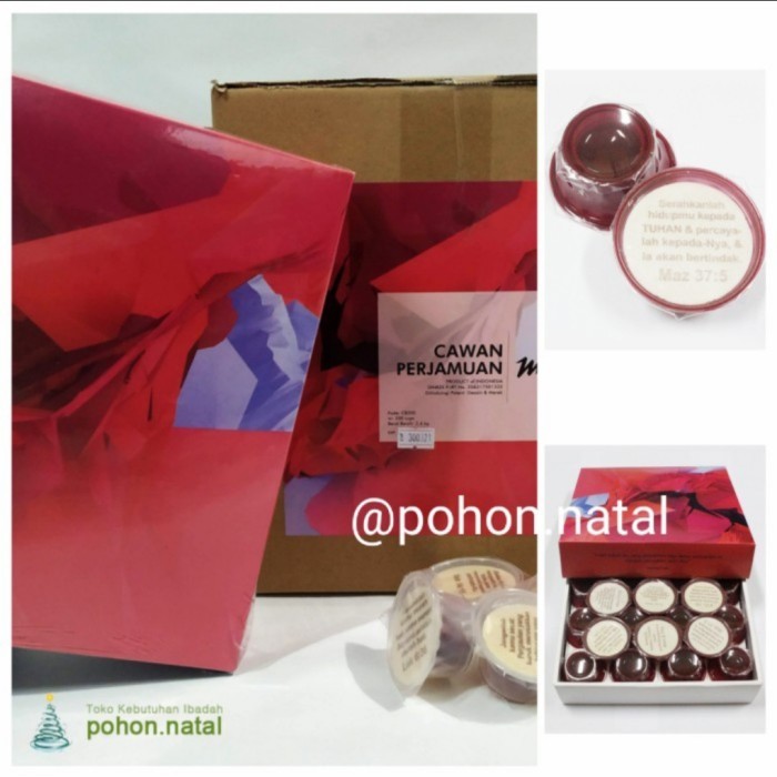 

PAKET ANGGUR DAN HOSTI AYAT BESAR D5CM MANNA PERJAMUAN KUDUS 50 PCS