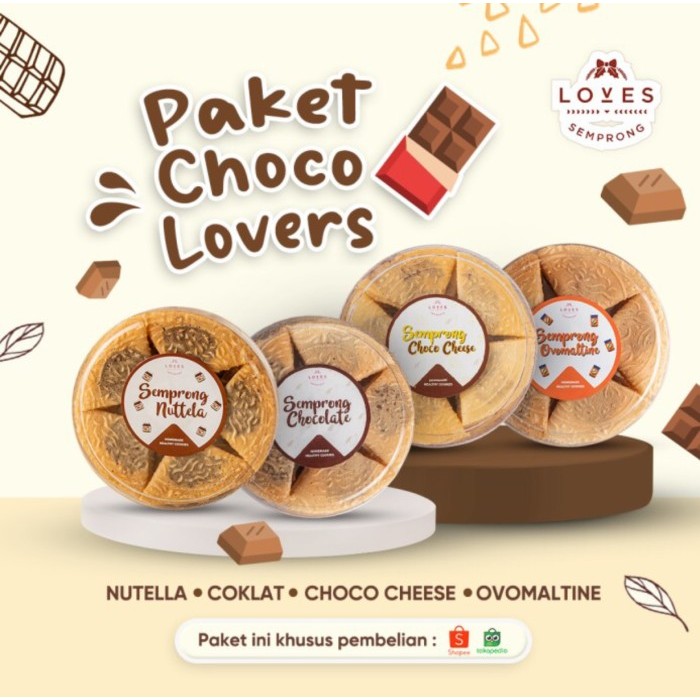 

SEMPRONG LOVES - paket choco lovers