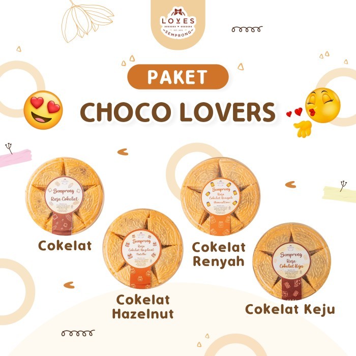 

Paket Choco Lovers Loves Semprong