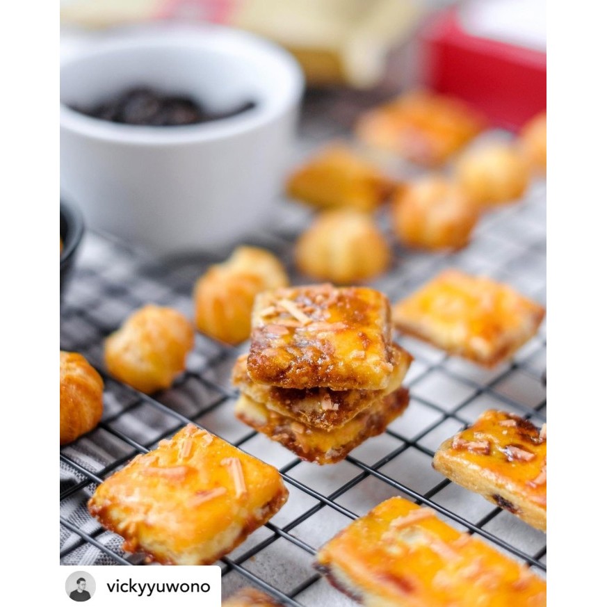 

ananas square cookies