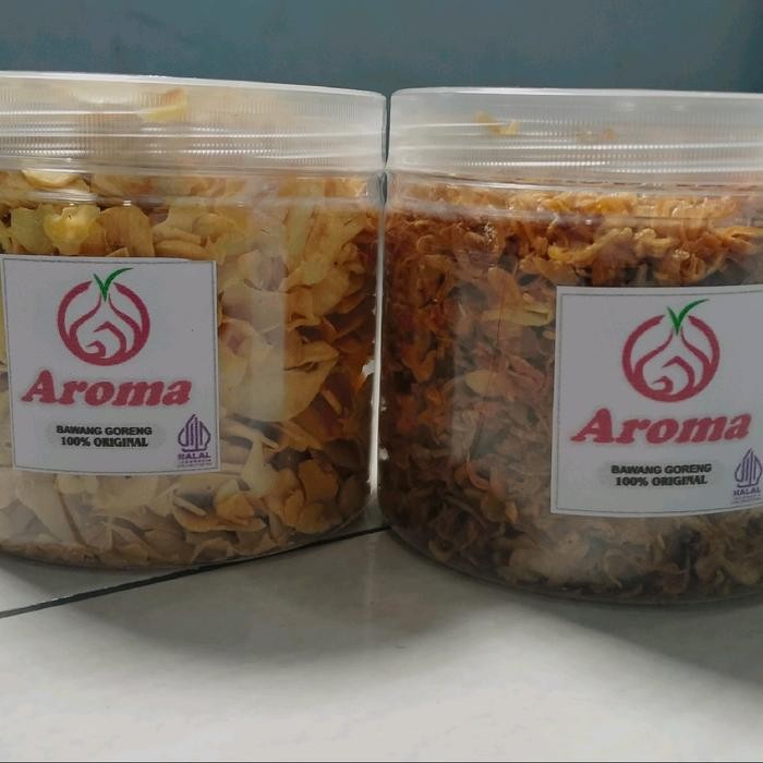 

Sale Paket mix bawang merah goreng 150gr&bawang putih goreng 120gr Ready