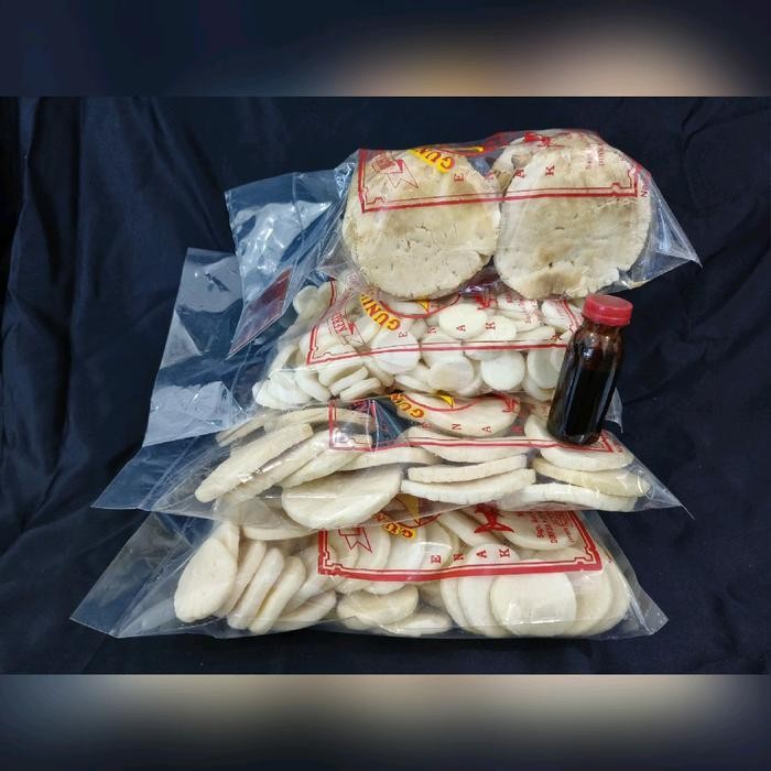

New KEMPLANG BAKAR PESER MINI KANCING KERUPUK PALEMBANG Ikan Tenggiri Ready