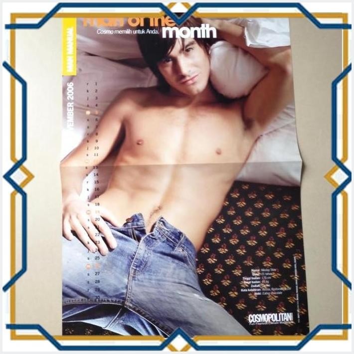

[LAP] POSTER KALENDER MAN MANUAL COSMOPOLITAN NOV 2006 - NIKOLAY
